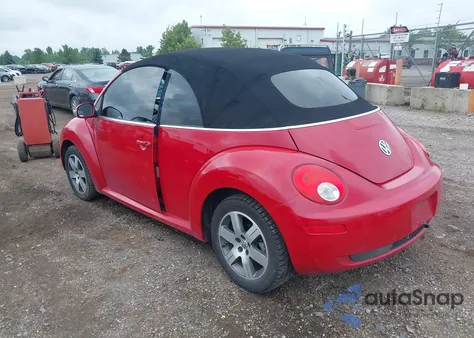 2006 Volkswagen New Beetle Convertible Option Pkg 1 from USA, damaged, VIN 3VWRF31Y66M330188